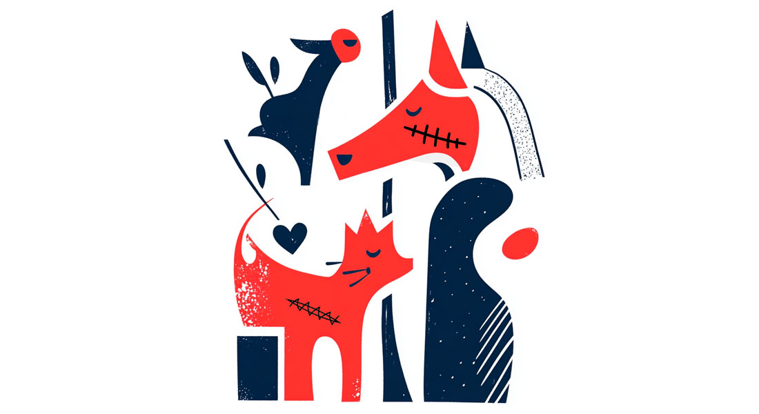 CVS identity illustration